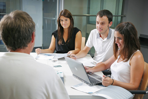 Ideko`s staff in a management meeting Ideko`s staff in a management meeting