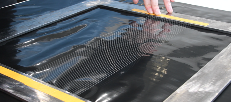 Customized treatment and ultraviolet curing in composites for more efficient transport