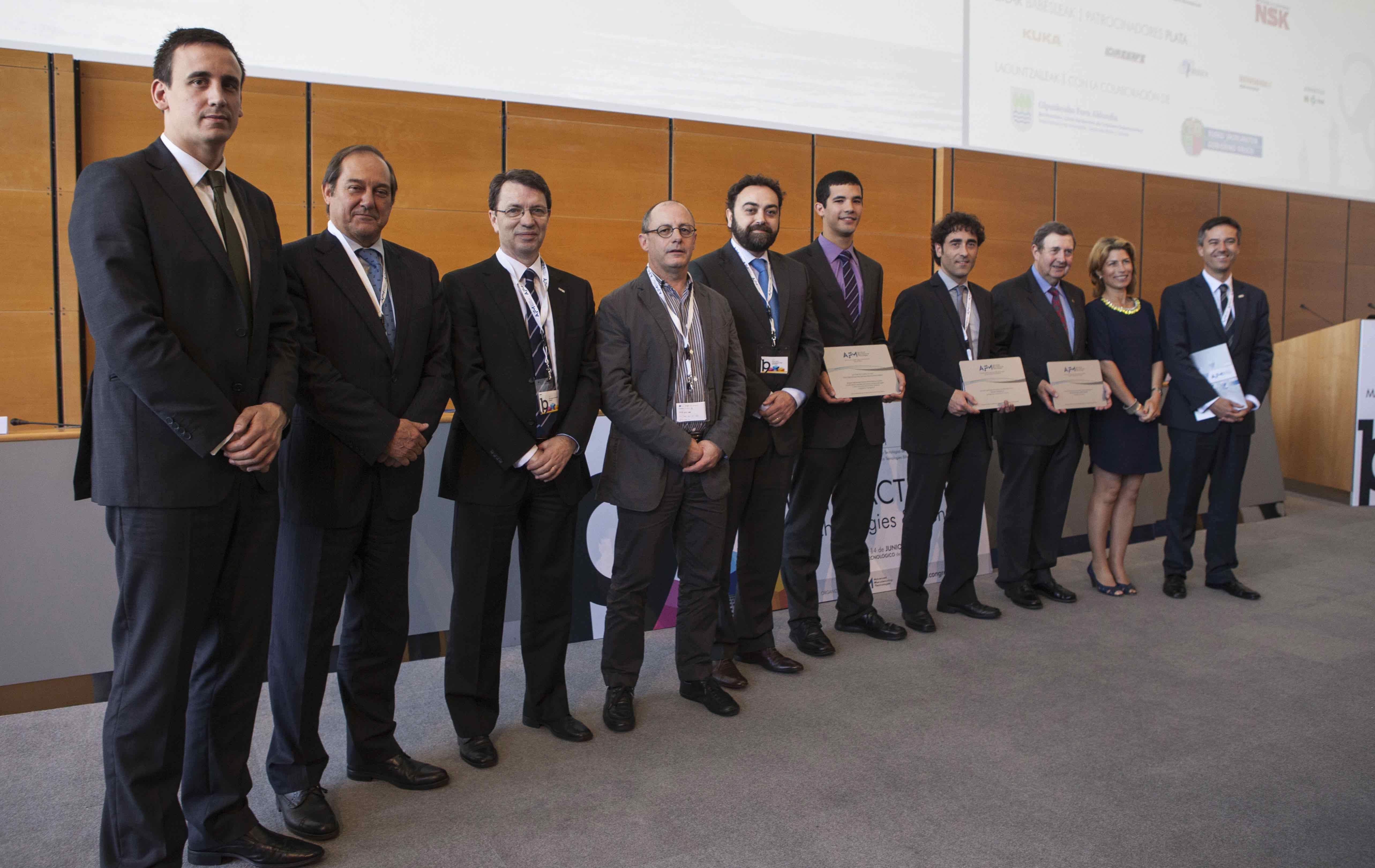 IK4-IDEKO galardonado con el premio de mejor ponencia cientifico-técnica en el XIX Congreso de M-H