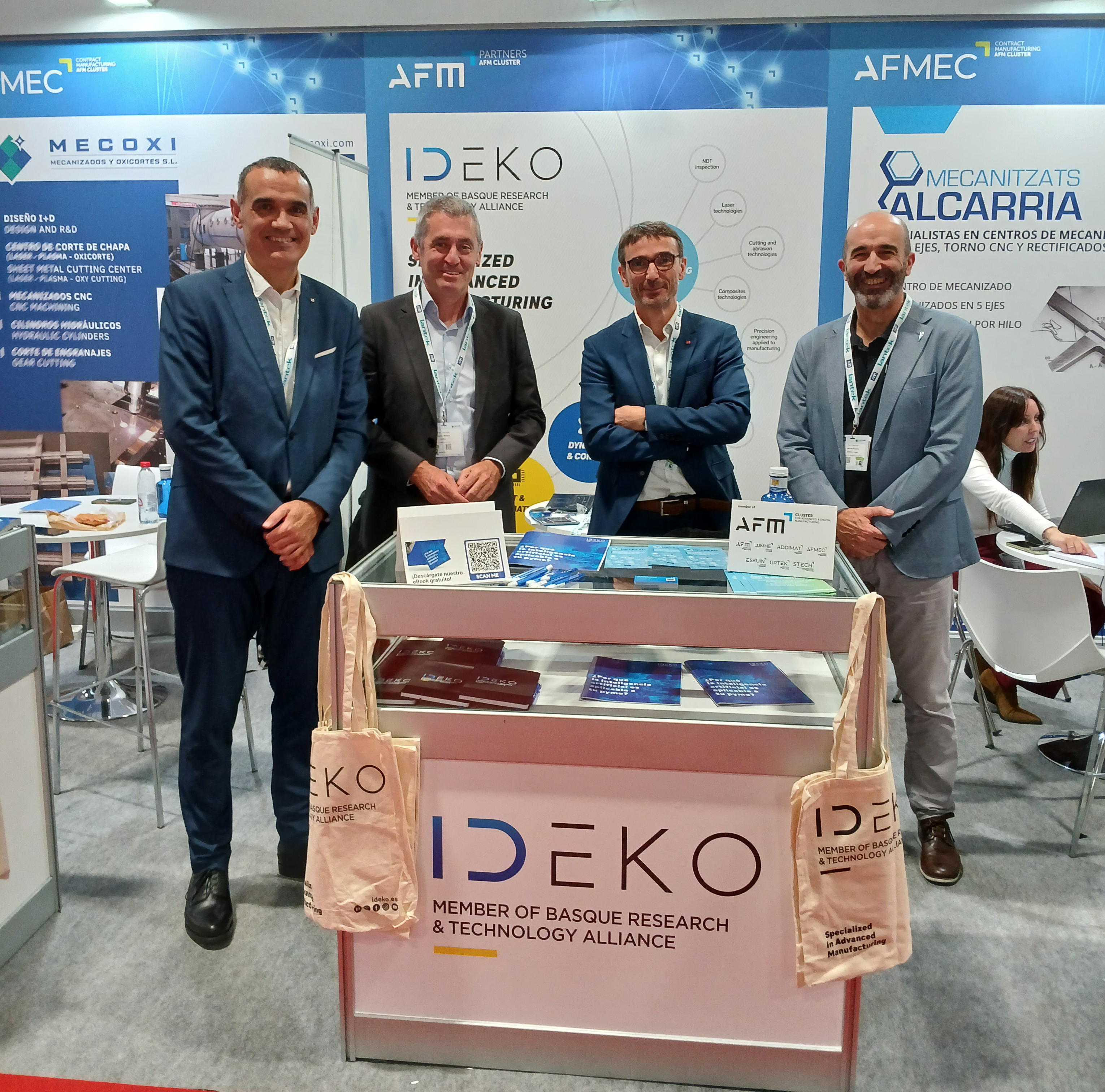 IDEKOk industria-digitalizazioan eta doitasun-artezketan dituen gaitasunak aurkeztuko ditu MetalMadril azokan